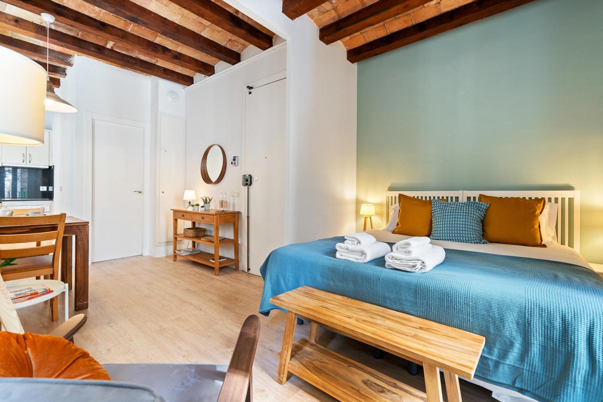 Lodging Apartments Beach Studio P1 바르셀로나 외부 사진